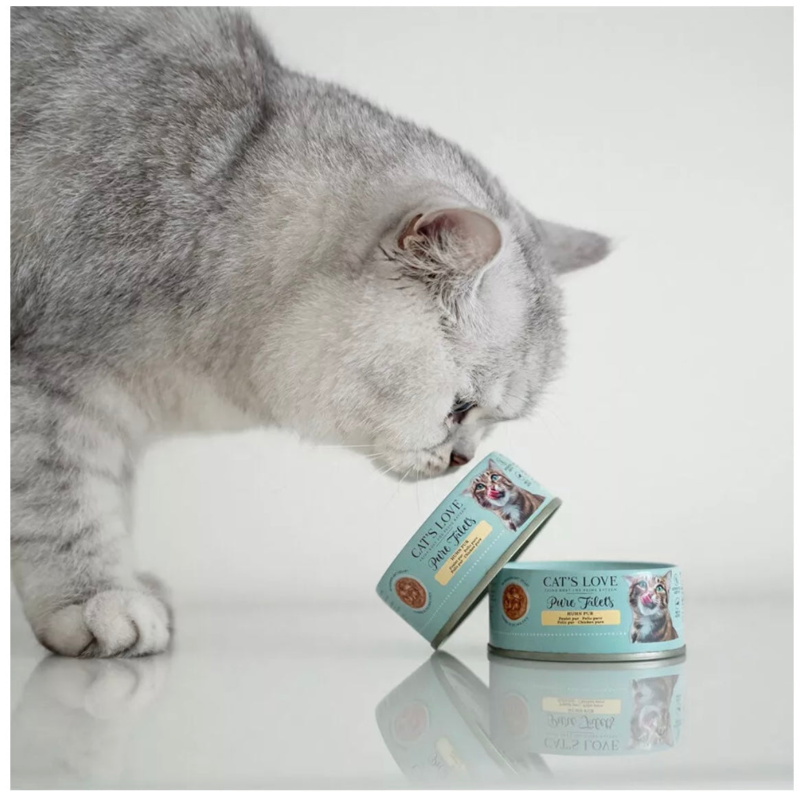 Cat's Love Pure Filets - Filetitos naturales para gato (100g) - Pollo