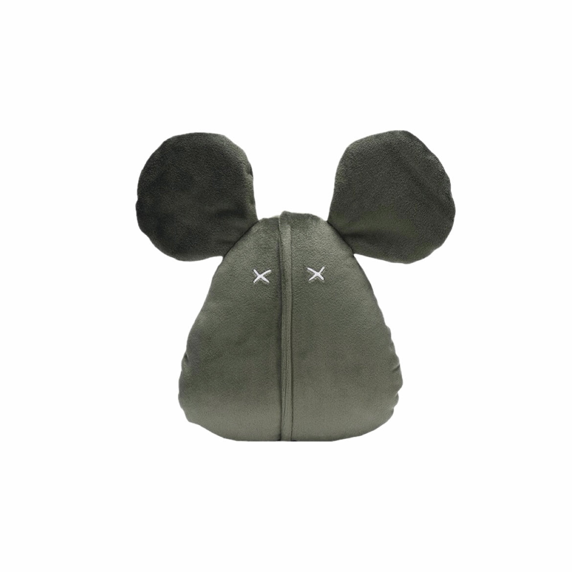 🐭 Peluche Ratón Verde de Terciopelo