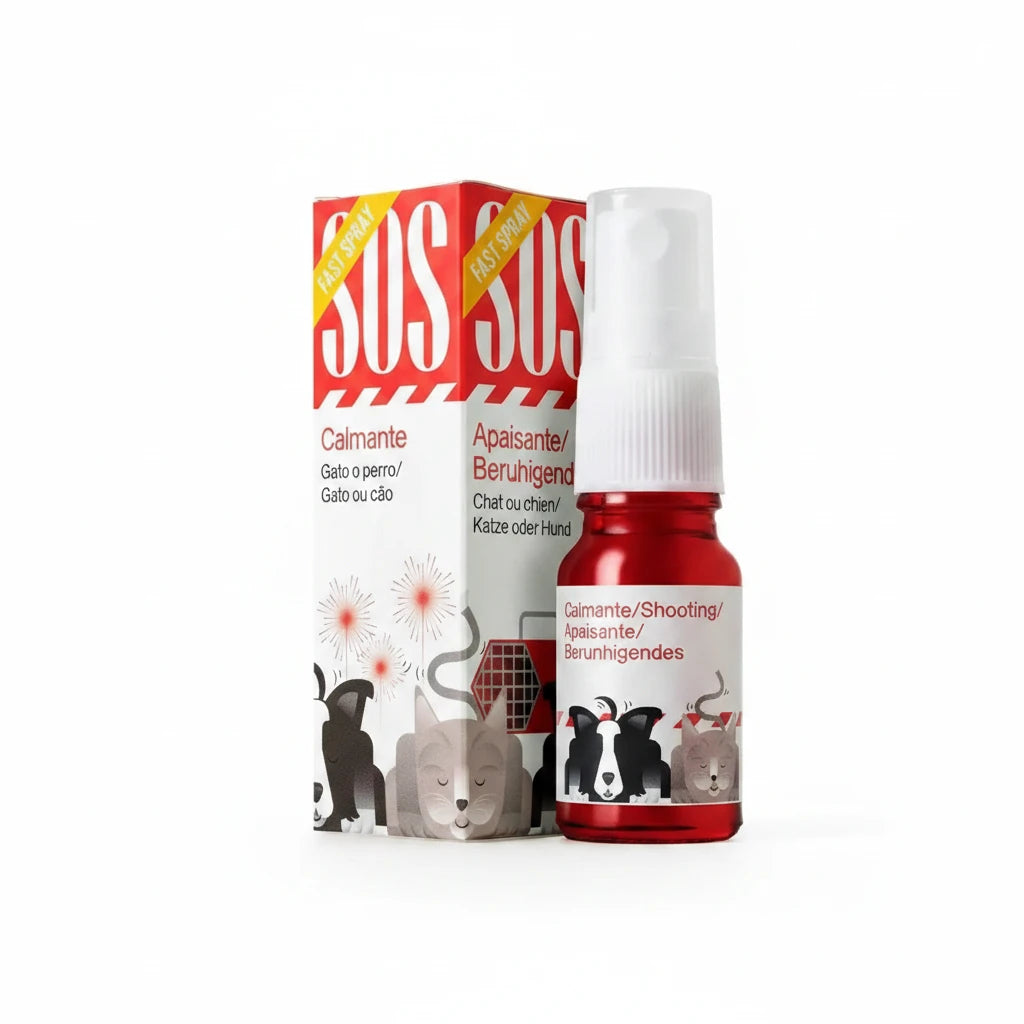 SOS by Happy Pets | Spray y aceite calmante natural con CBD para perros