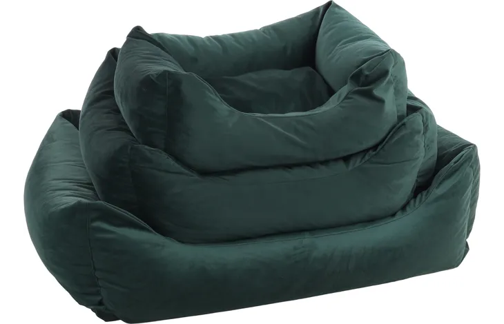 Cama Verde Pato de Terciopelo