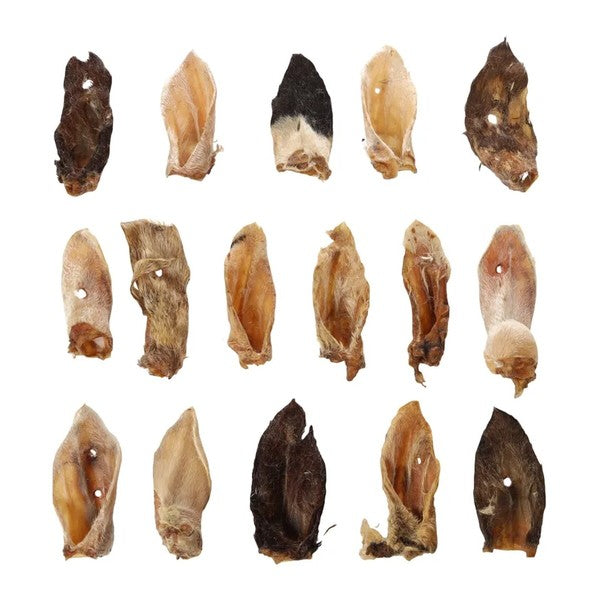 Oreja de cabra con pelo