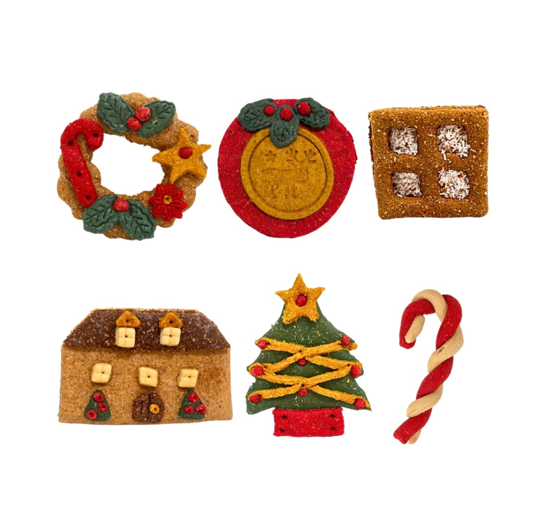 Dog Home Alone Box - Caja de galletas de Navidad