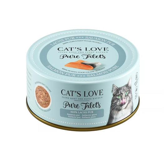 Cat's Love Pure Filets - Filetitos naturales para gato (100gr) - Salmón