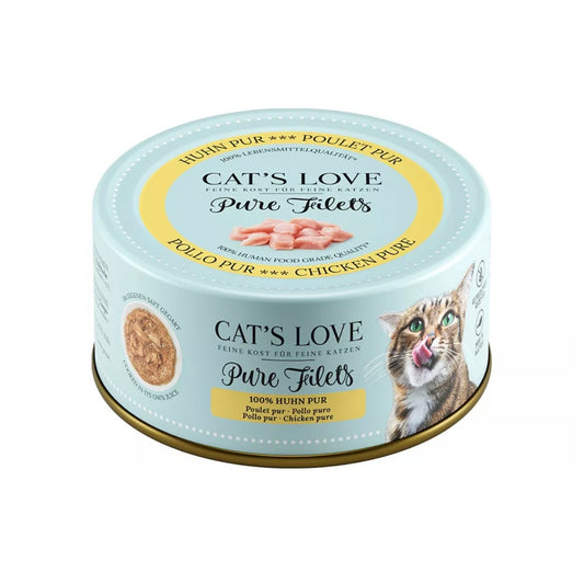 Cat's Love Pure Filets - Filetitos naturales para gato (100g) - Pollo
