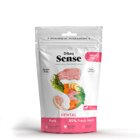 Dibaq Sense Snack Dental de Cerdo: Cuidado Dental Natural para Tu Perro 🐶✨