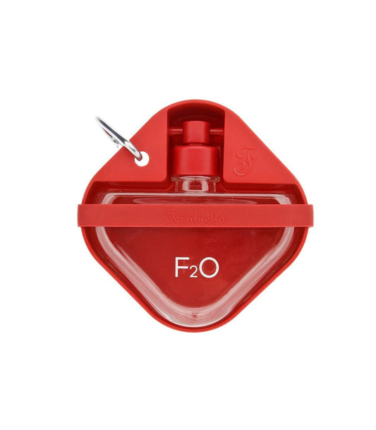 Bebedero portátil para perro Ferribiella 350 ml con cuenco plegable y mosquetón