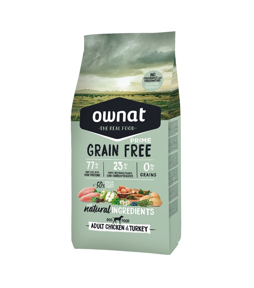 Ownat Prime Grain Free - Adult Chicken & Turkey