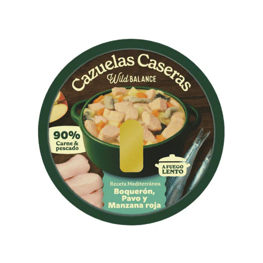 Cazuelas Cocinadas Wild Balance | Comida natural cocinada para perros