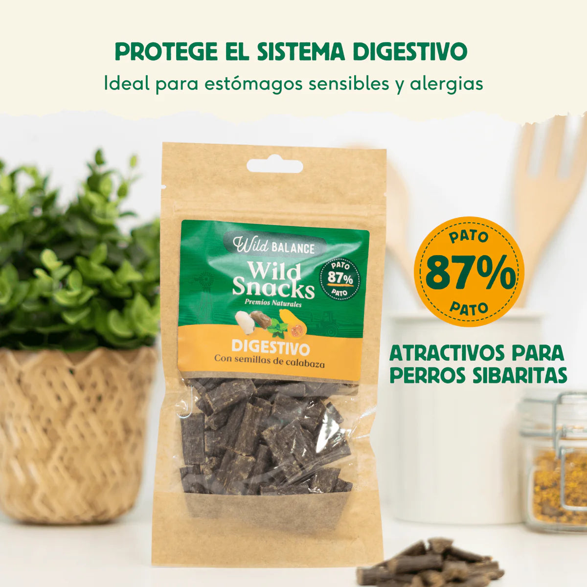 Snacks Digestivos Wild Balance