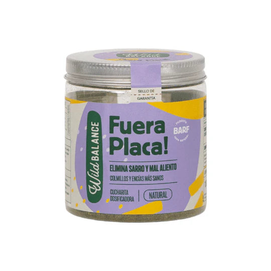 Fuera Placa Wild Balance | Suplemento natural para el sarro y el mal aliento