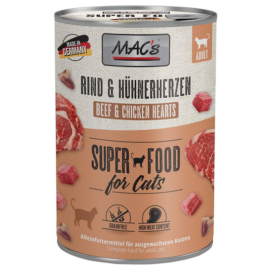 🐄❤️ MAC’s Superfood para gatos – Corazón e hígado de buey