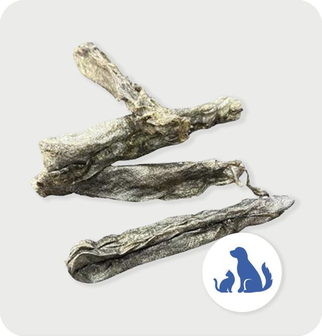 🐟 Rollos de Piel de Bacalao Deshidratada