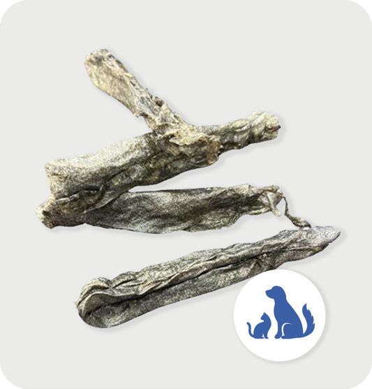 🐟 Rollos de Piel de Bacalao Deshidratada