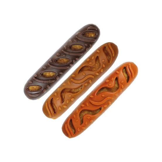 🥖 Éclair Glaseado Natural – Pollo y Arándanos