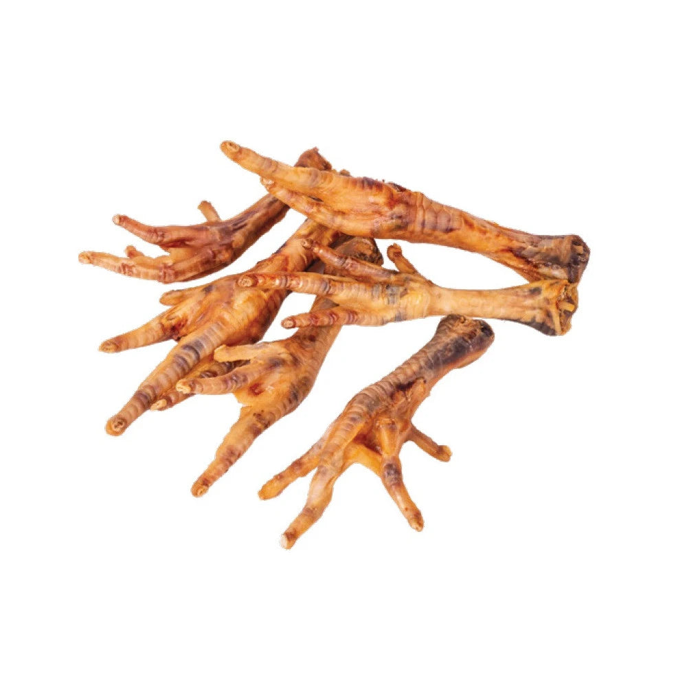 Patas de pollo deshidratadas